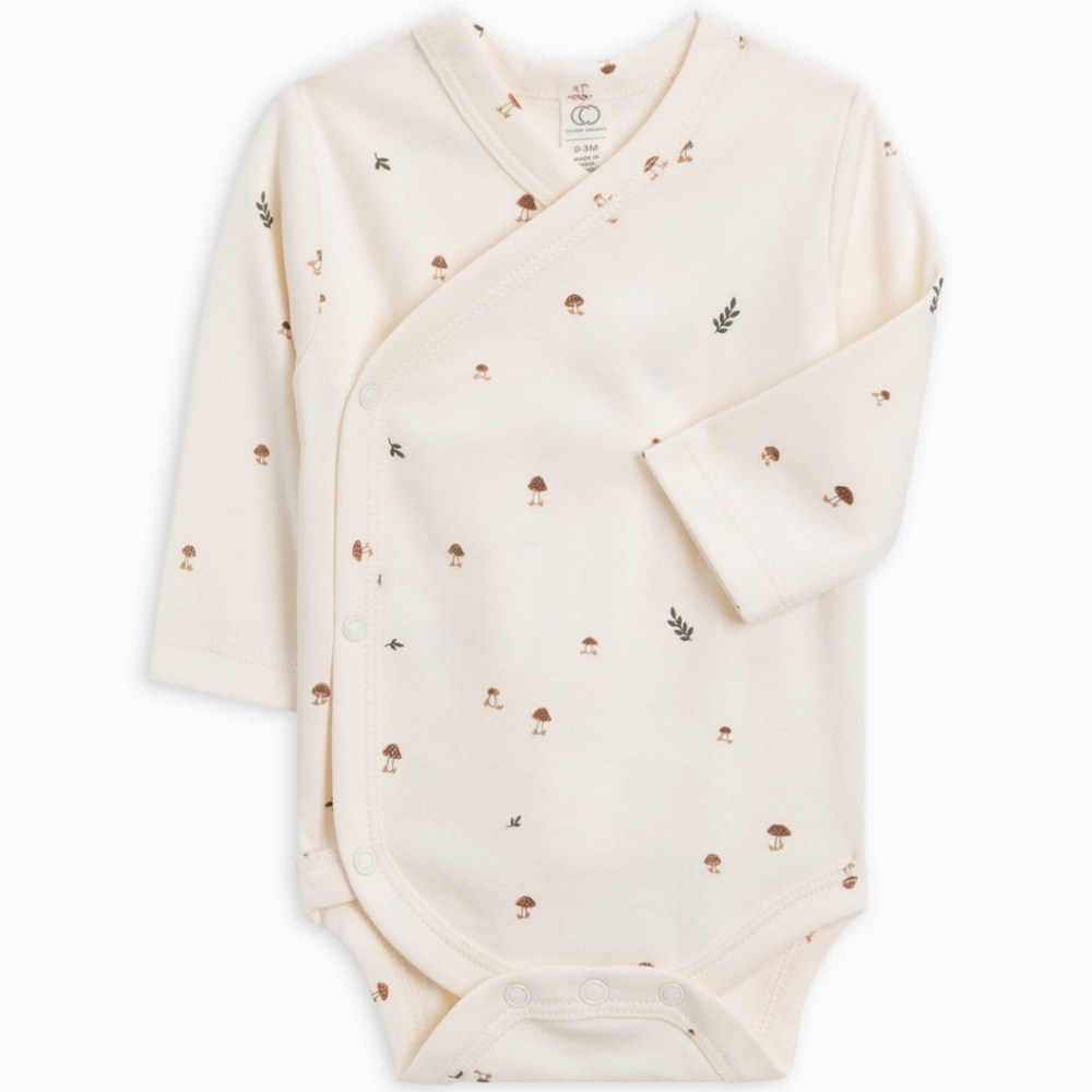 Colored Organics Mushroom Bodysuit